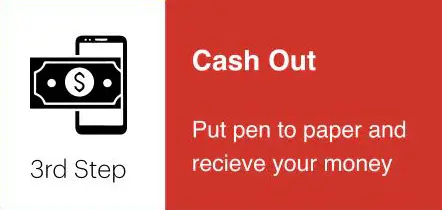 Our Services - Step 3 - Cash out